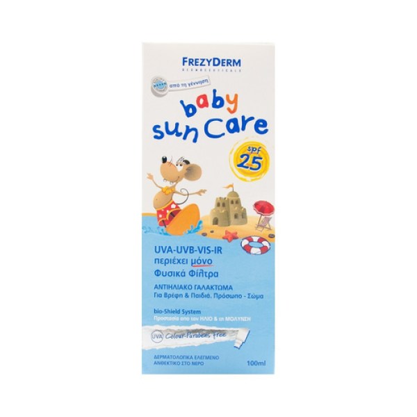 Frezyderm Promo Baby Sun Care SPF25 Παιδικό Αντηλιακό Για Πρόσωπο & Σώμα 100ml 